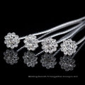 Wedding Flower Pin Pierres de Strass Crystal Bouquet Jewelry